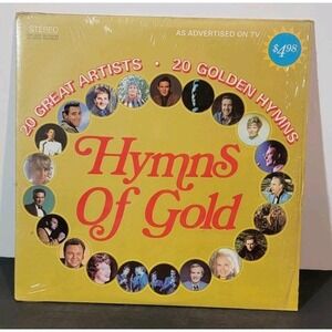 Hymns Of Gold- 20 Greatest Artist 20 Golden Hymns Vinyl Record Album LP 1972